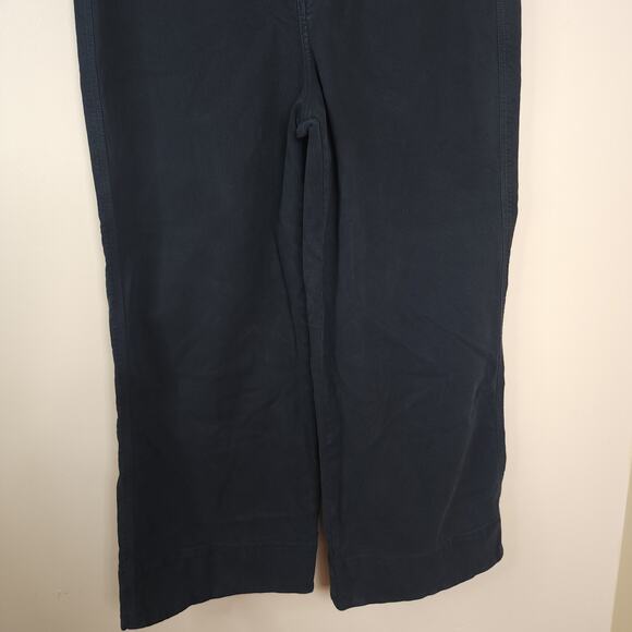 Loft High Waist Wide Leg in Black Size 31 - Picture 3 of 11